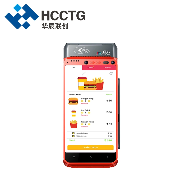 Android Restaurant Ordering Payment Device Handheld POS Machine (HCC-Z100)