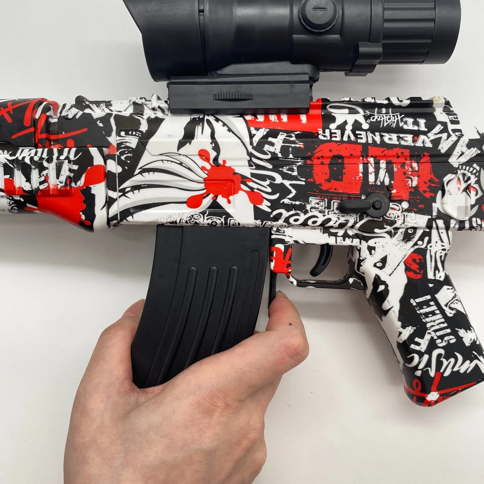 Airsoft M4, стравливался тонкой струей модель Prop пистолет Ak47 PP игрушка мяч перца электрический один из 2 Вода Пелле бомбы пистолет для детей