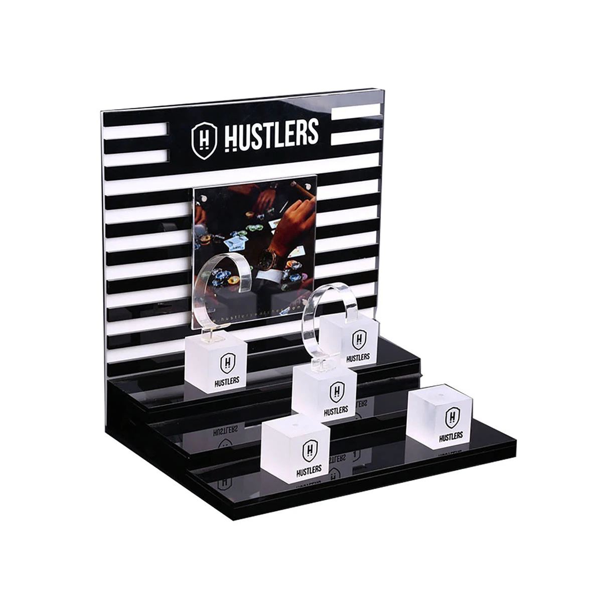 Acrylic Display Counters with Clear Appeal