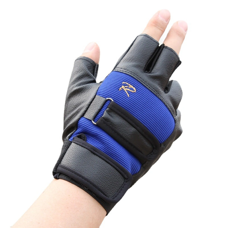 Fashion Cool New Style Young Man Cut off Finger Breathable Wholesale/Supplier Custom Summer Sporting Hunting Gloves
