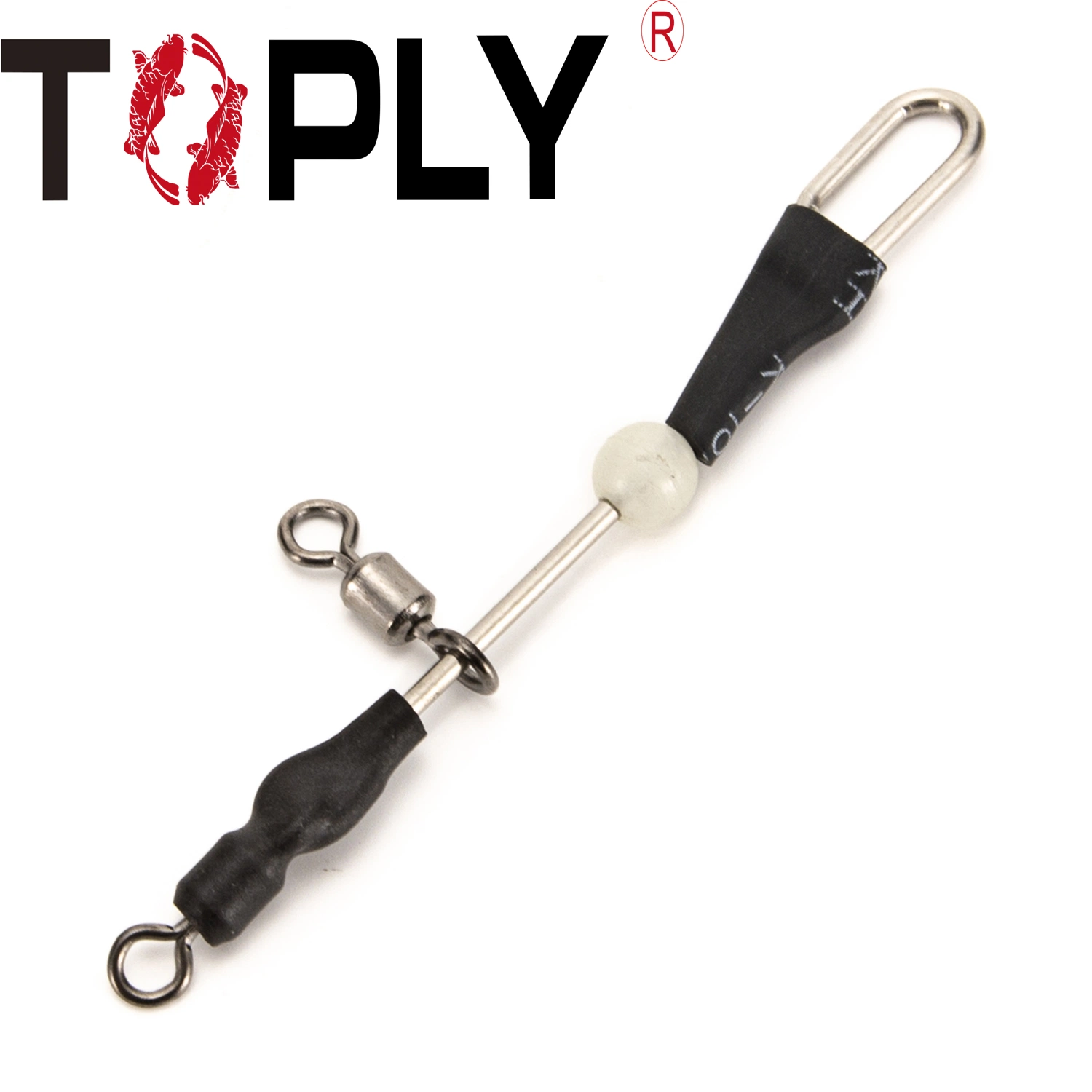 Fishing Connector Fast Hook Rolling Swivel with Steel Wire for Fishing Accessory