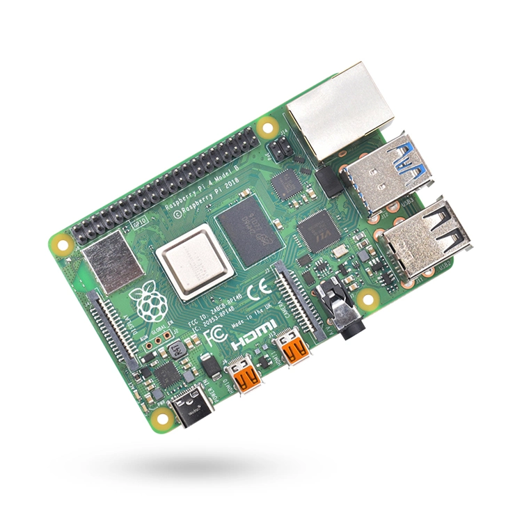 أحدث طراز B من Raspberry Pi 4 مع ذاكرة Bcm2711 بسعة 4 غيغابايت رباعي النواة