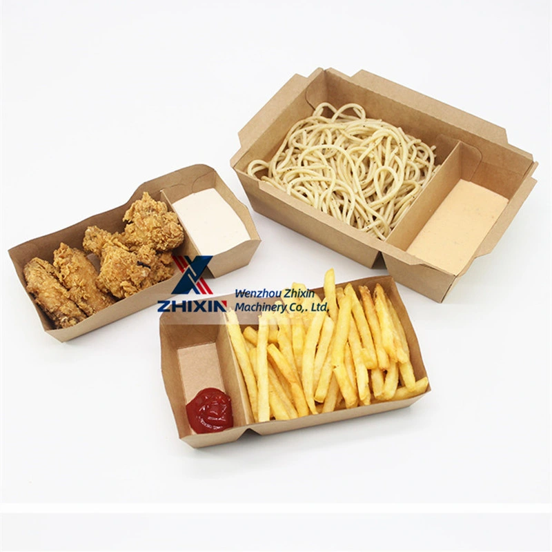 Fast Food/Pizza Box, Paper Tray Bag Cup Plate Making/Forming Machine, Paper Carton Box Erecting Machine