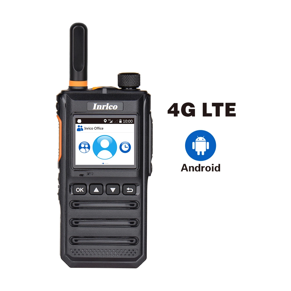 LED Display Global Call Radio Dual SIM Card Walkie Talkie Wireless Intercom Ppt Radio Inrico T640A