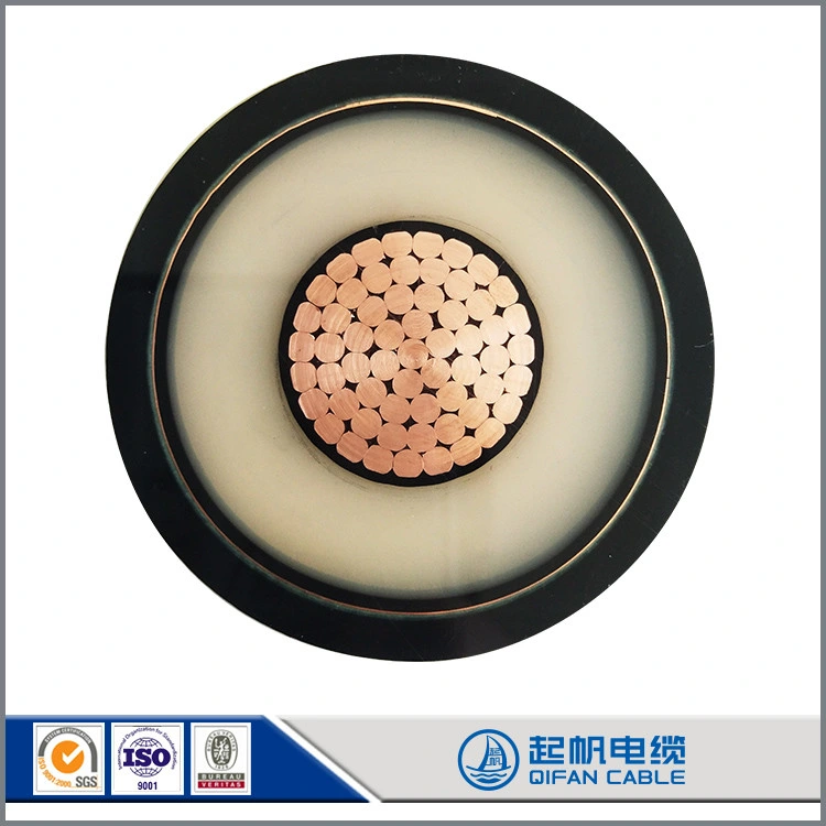 8.7/15 (17.5) Kv Copper/ Aluminum Conductor Single Core XLPE Insulated Cts Awa Armored Cable