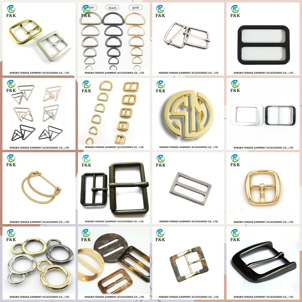 La Chine Multicolor Nouveau style Factory Outlet Hot Sale leader de l'industrie des accessoires du vêtement boucle en métal Boucle de ceinture de boucle du caisson en métal