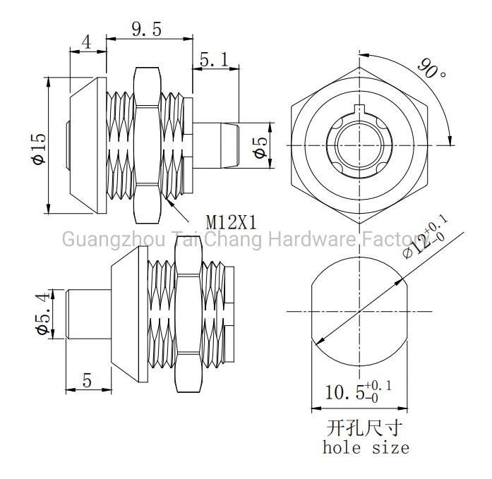 Safe Euro Cylinder Key Code Small Cabinet Locks