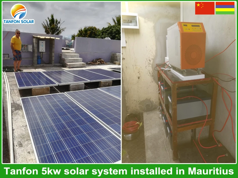 5kw off Grid Solar Power System PV Inverter 5kw Solar Kit System for Home