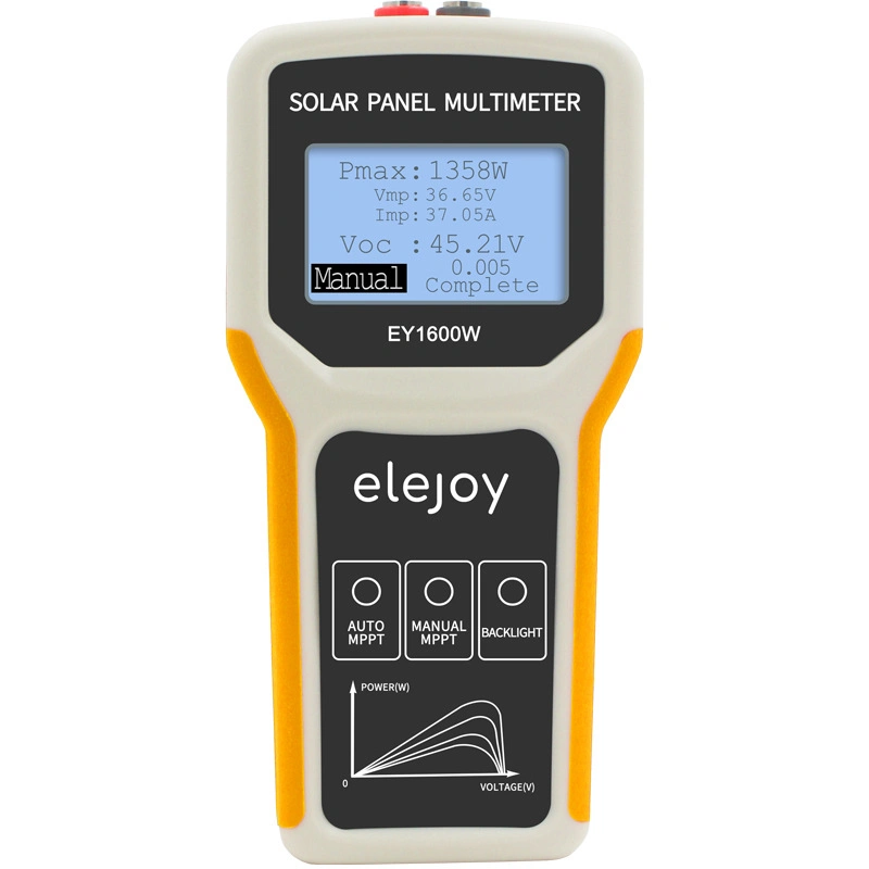 Smart MPPT Solar Panel Tester Meter Energiesysteme Solarmodule VOC-Test PV-Tester Messgerät