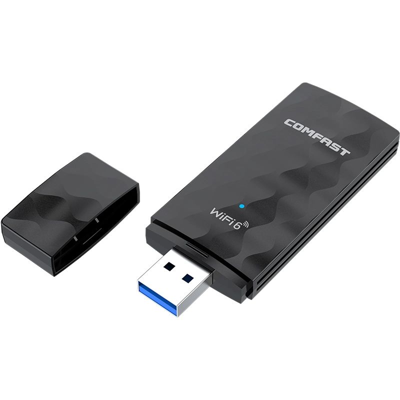 Comfast WiFi6 Netzwerkkarte für PC Dual-Band 5GHz/ 2,4GHz OFDMA WiFi-USB-Adapter