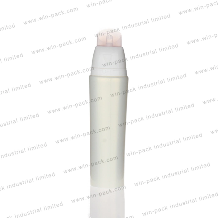 Custom Made Clear Plastic Tube Packaging with Screw Lid for Cosmetic