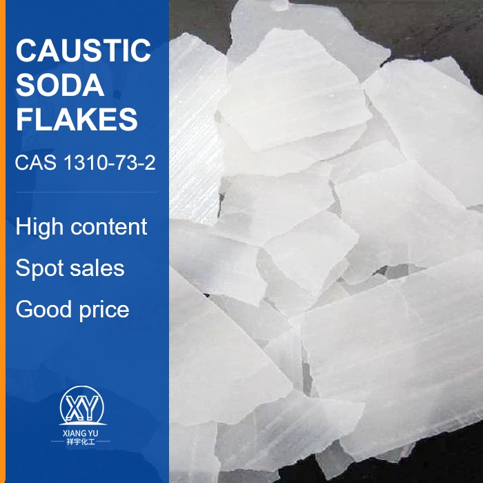 CAS1310-73-2 Weiße Industrieflake, Feststoff 99 % Natriumhydroxid, Soda-Flake