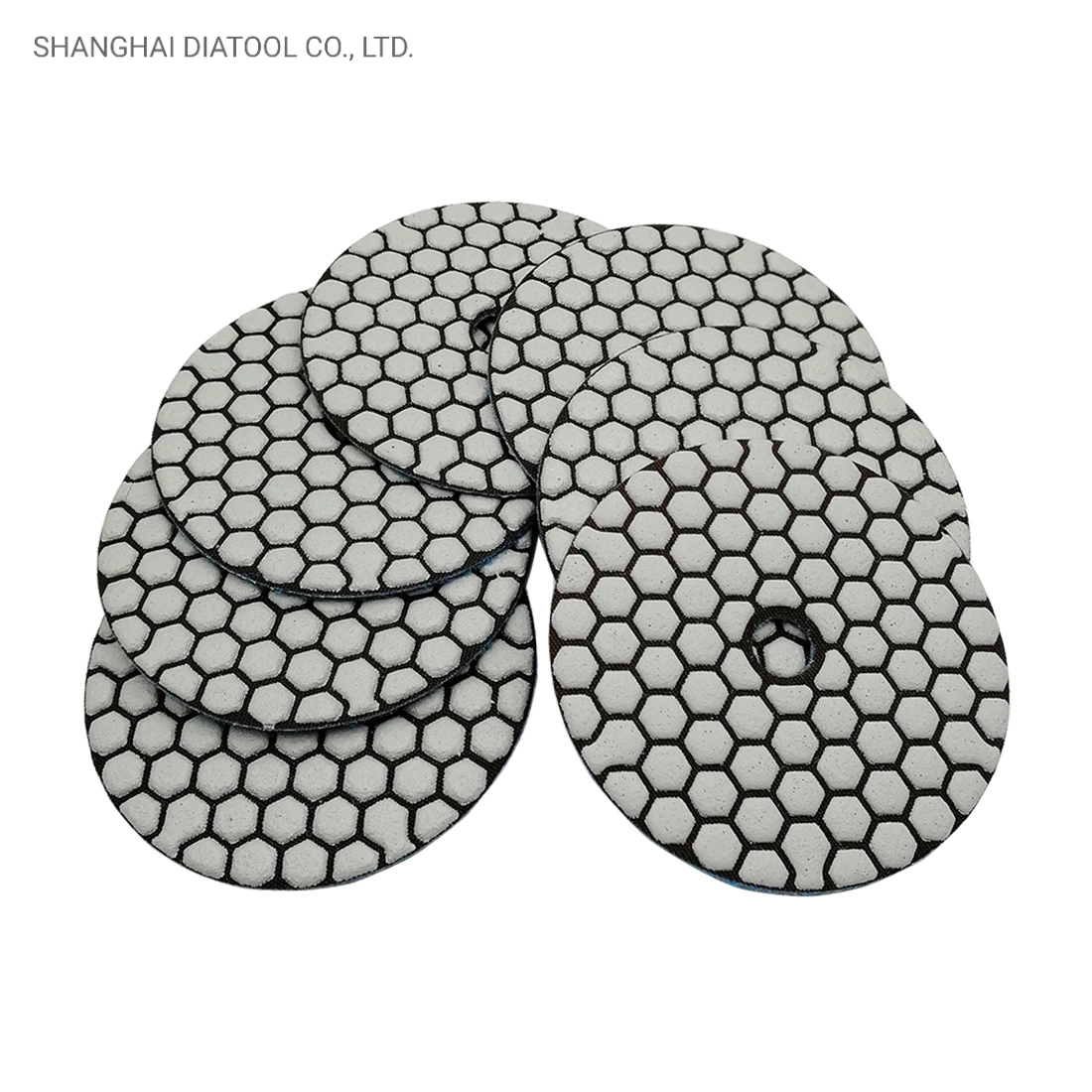 4'' Dry Diamond Flexible Polierpads Schleifscheiben für Granit Marmor-Keramik