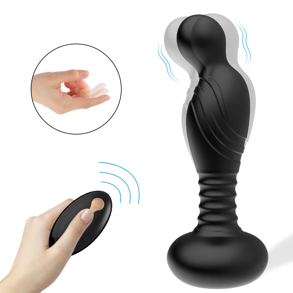 Hot Remote Control Anal Plug Vibrator Prostate Massager Gay Men Toys Silicone Anal Plugs Feminine Erotic Products