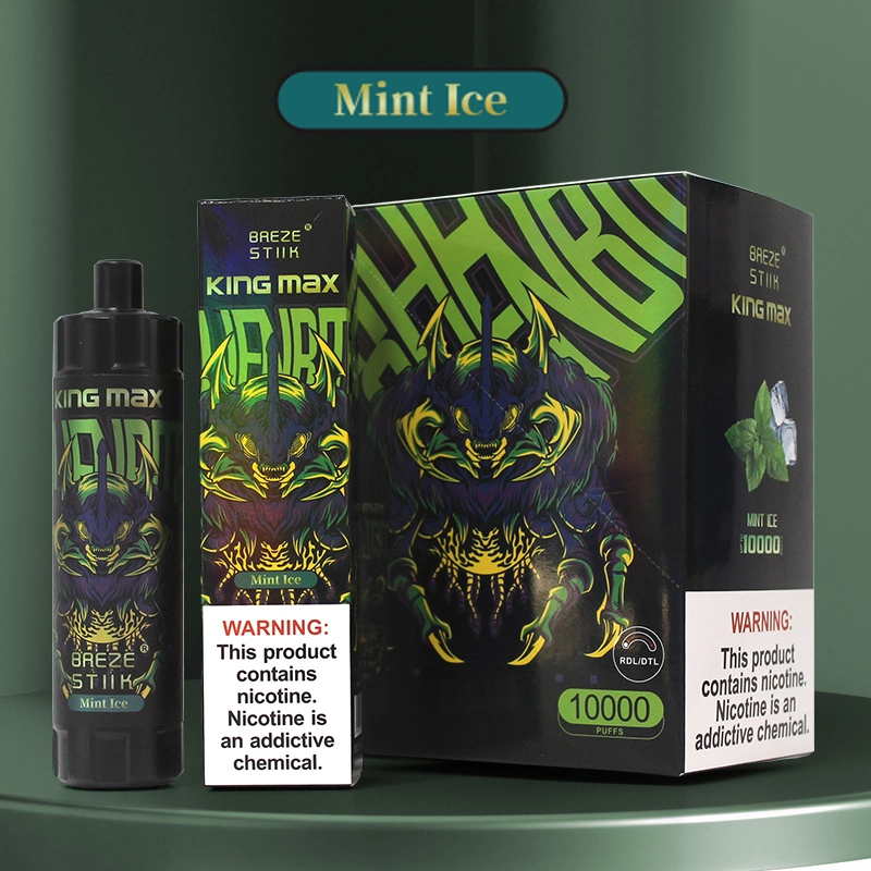 Zbood Personalizar Breze Satik Kingmax Supliss Masking Waka Punk E VAPE desechable líquido