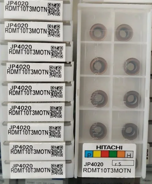 Fast-Forward CNC de carburo de tungsteno Rdmt inserto para indexar se enfrentan a la fresa