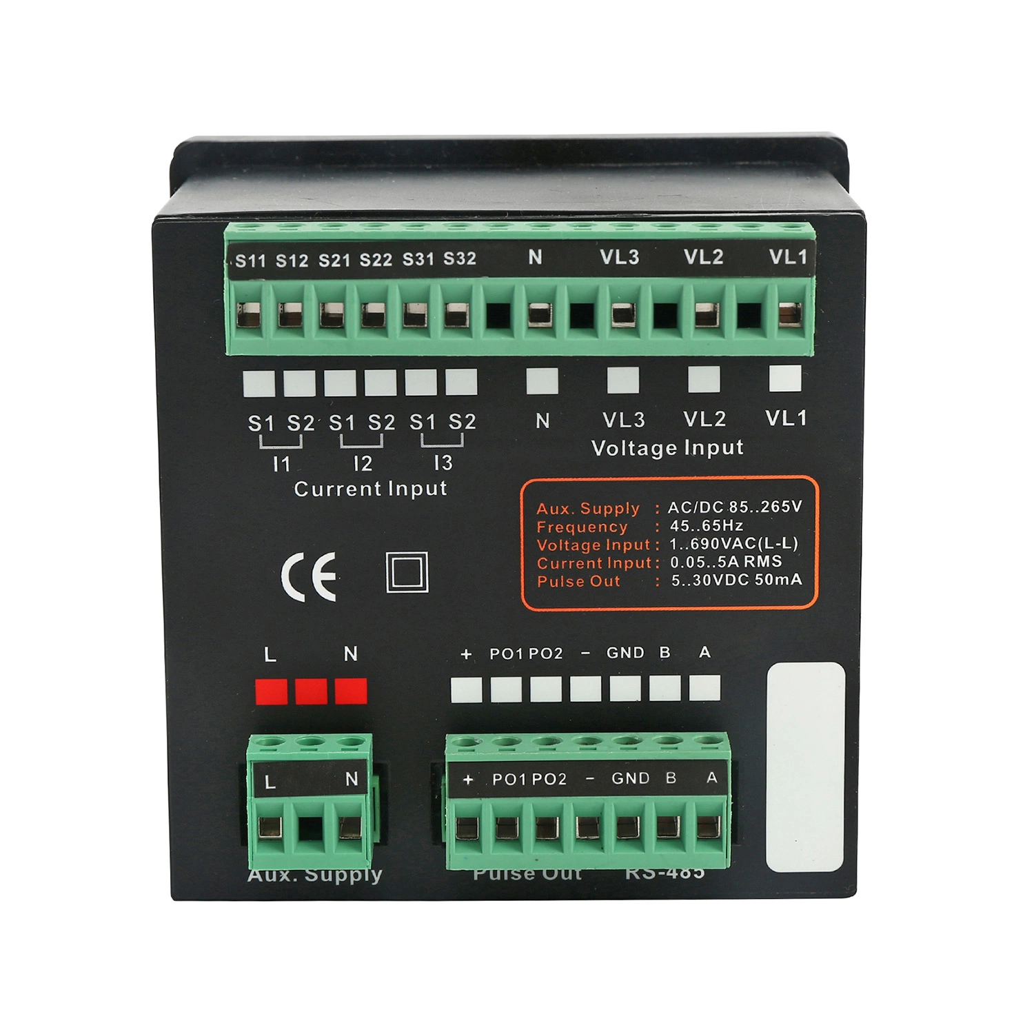 Pmm50 Electric Analyzer Muti-Meter Digital Power Meter