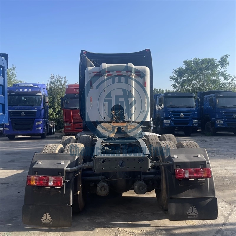 China Sinotruk HOWO 2018 GNC A7 420CV 60t 10 neumáticos Tractor Trailer jefe para África