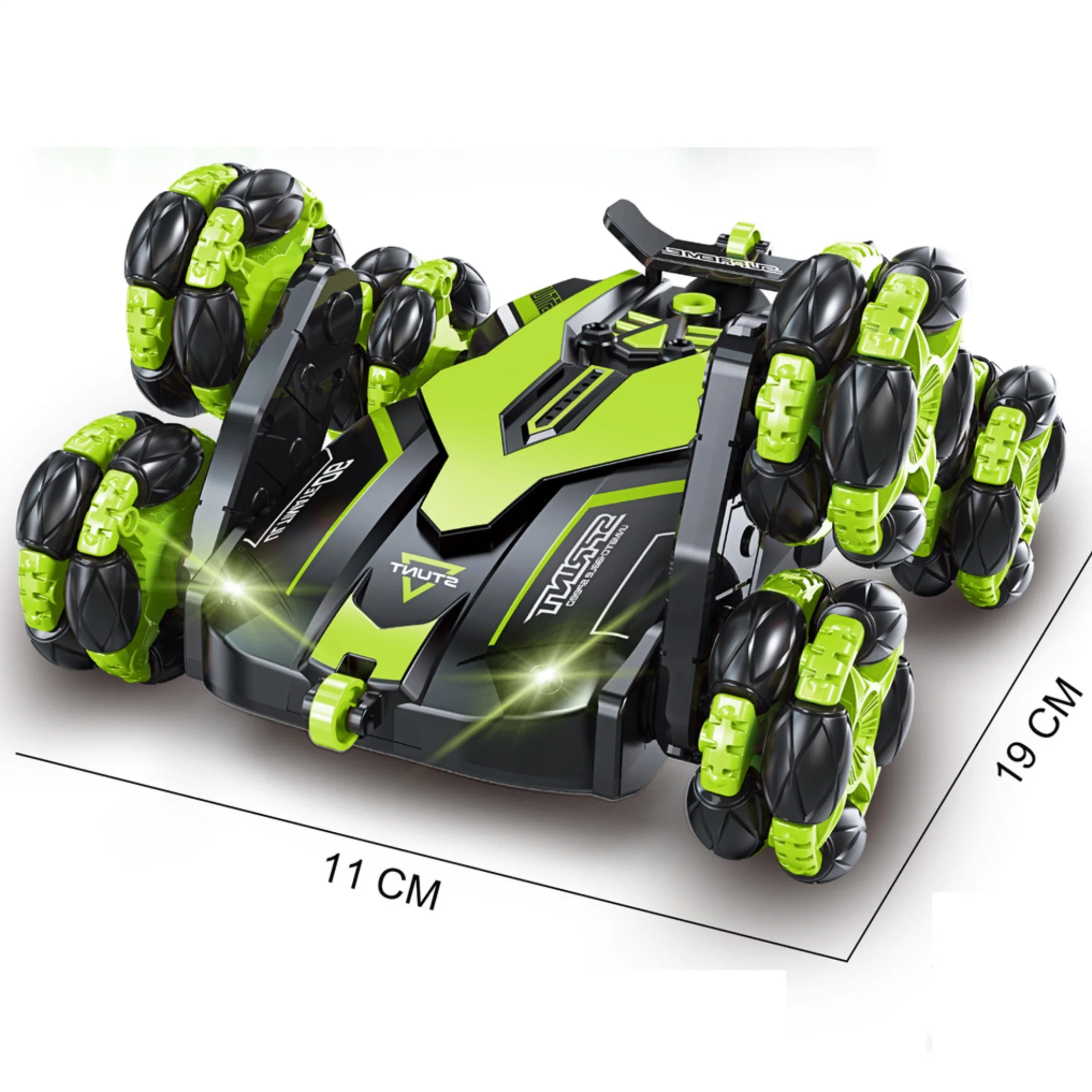 Remote Control Car 2.4G Stunt Car 6 Wheels RC Car for Kids Drift Race Car Toy 360 Degree Rotation Remote Control Toys with Sprayer