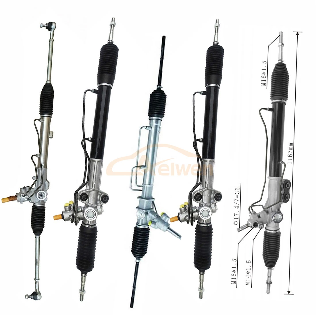 New Product Hot Selling Hydraulic Steering Rack Steering Gear Used for Toyota FIAT Citroen Toyota Ford VW Mazda