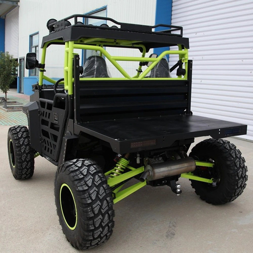 EPA/CE barata de lado a lado la agricultura Duna bicicleta con gran hidráulica de la caja de carga Dumper Granja UTV 800cc 4X4