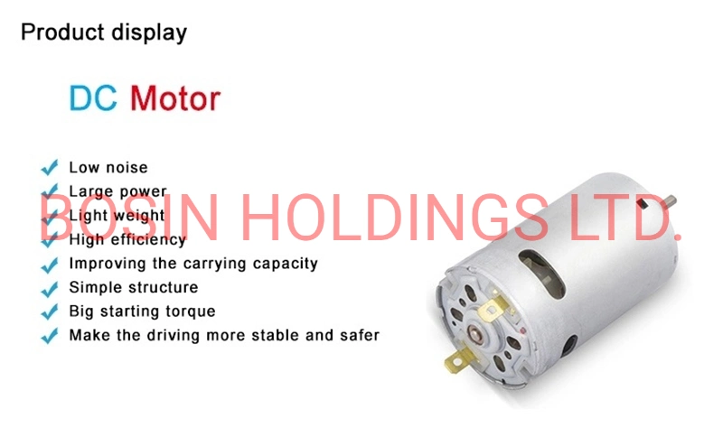 High Torque High Speed Rotor DC Water Air Suction Pump Motor