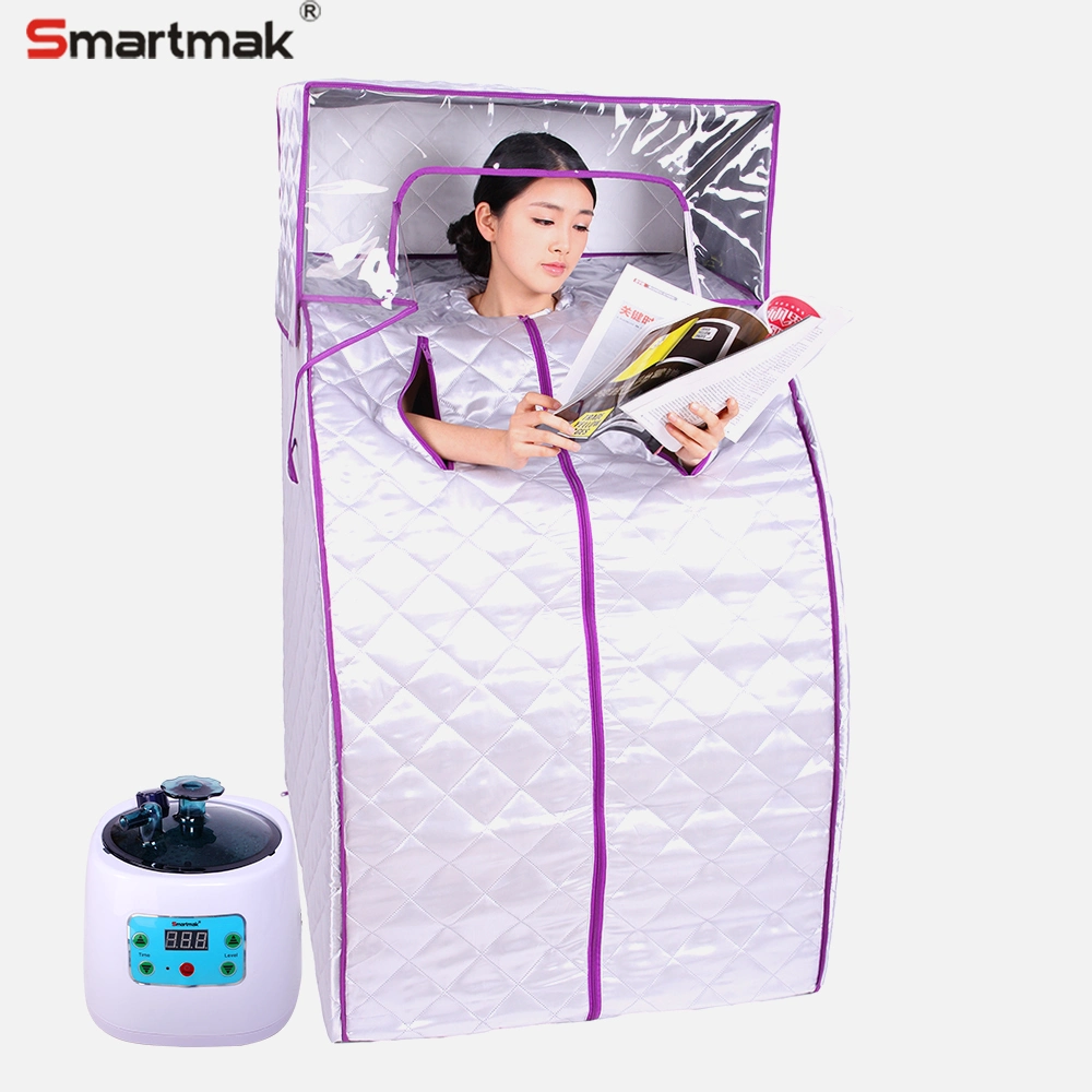 Smartmak BS-9004 Home Use Portable Sauna Mini Wet Steam Sauna for Sale with Cheapest Price