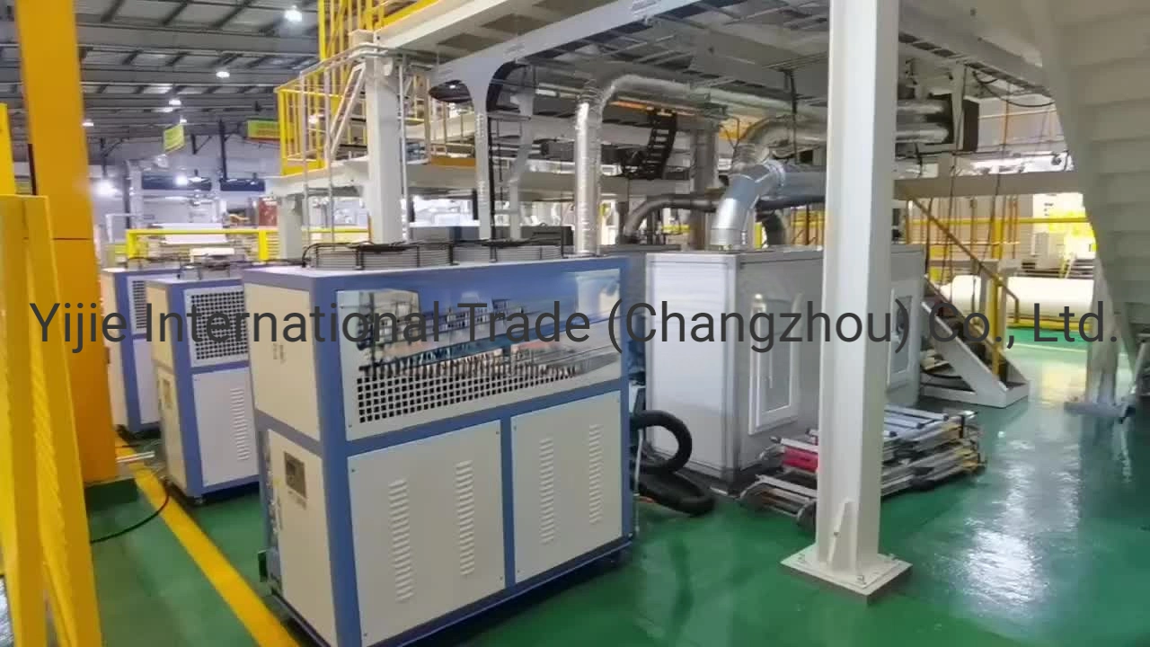 10-150GSM Weight with S-PP, PE Bi-Component, Sb+MB Spunbond Nonwoven Lab Production Line Used in Diaper