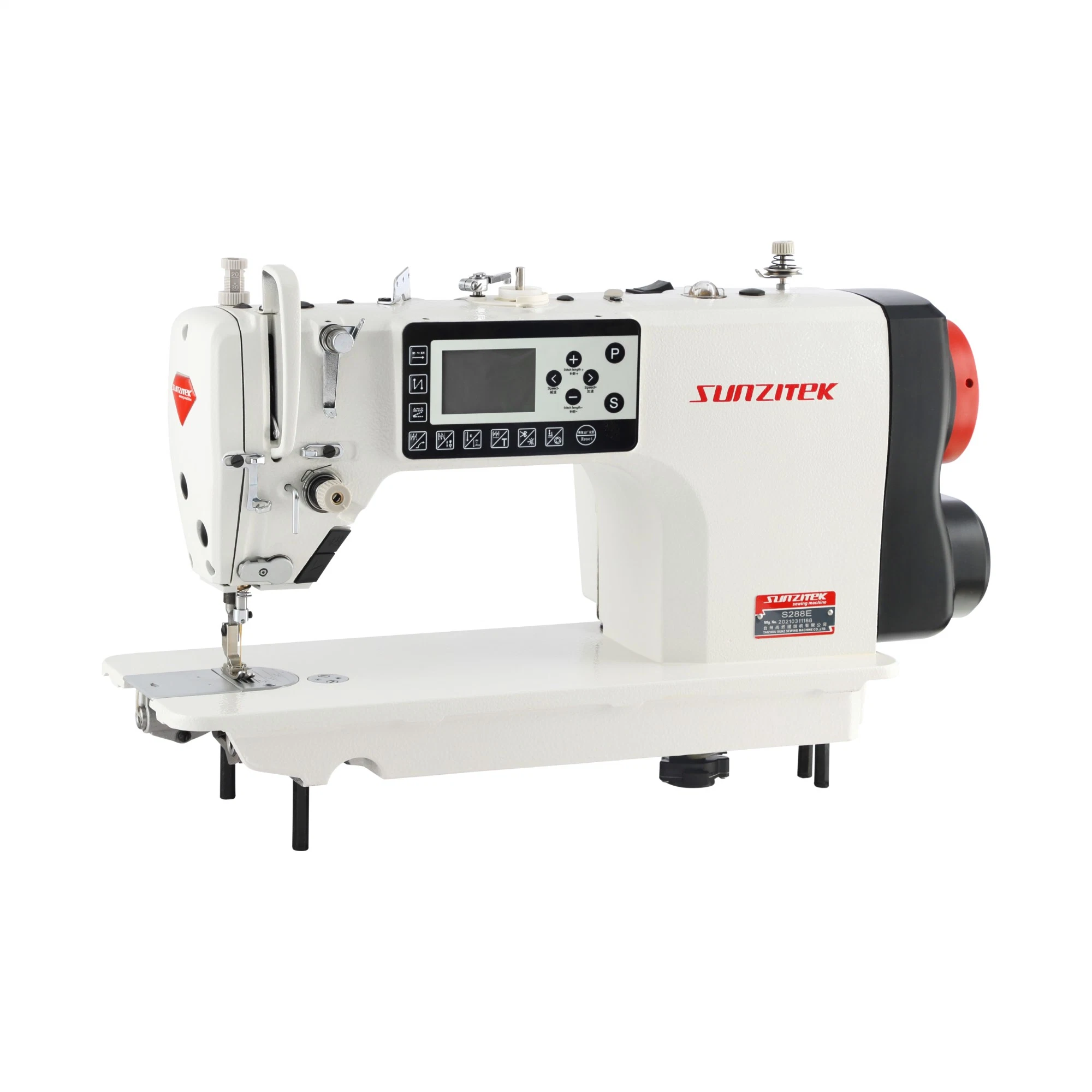 S289e-Qb Single Stepping Motor Electronic Edge Cutting and Tap Binding Automatic Lockstitch Industrial Sewing Machine