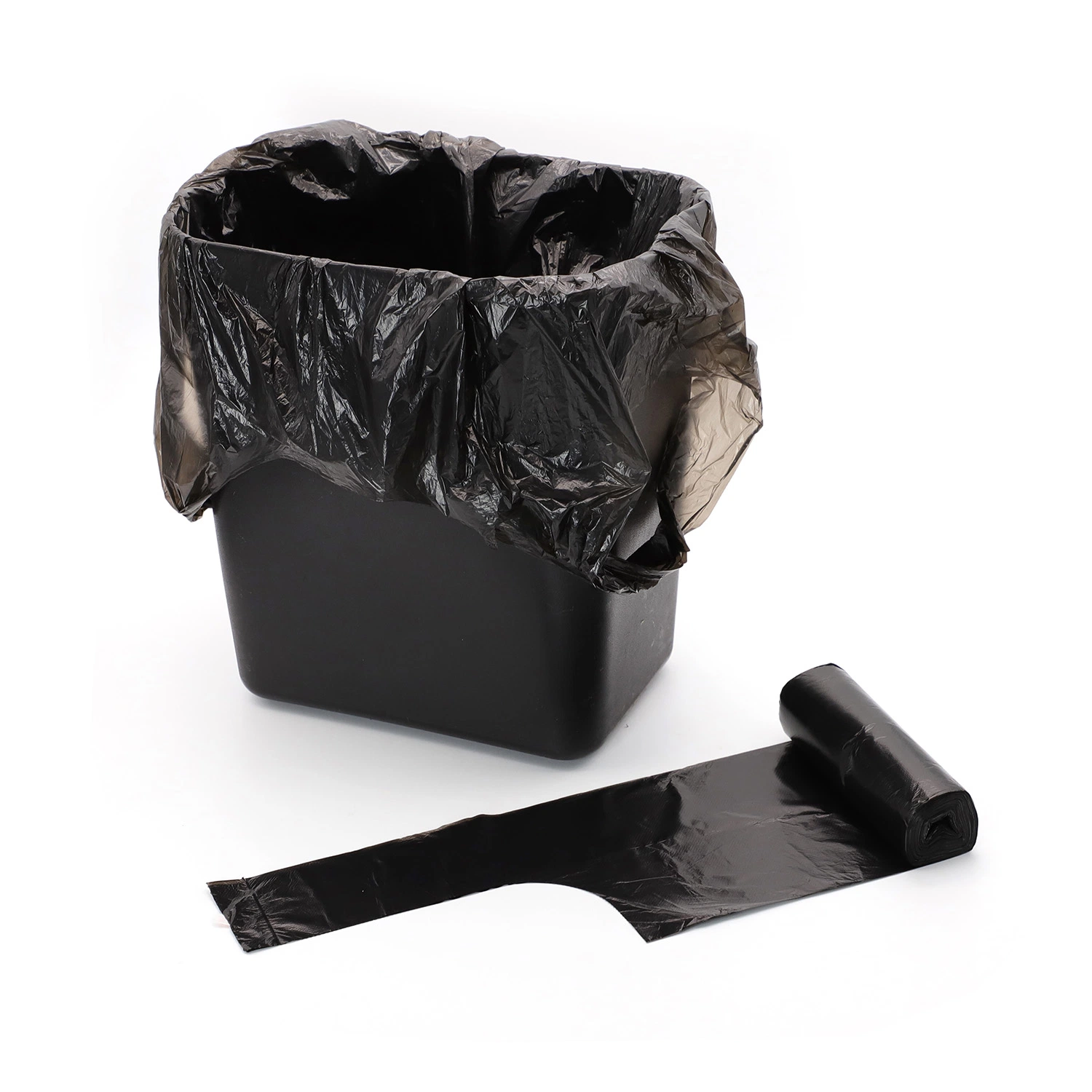 Small Trash Bag, 2.6 Gallon Garbage Bags Bathroom Trash Can Liners for Bedroom Home Kitchen