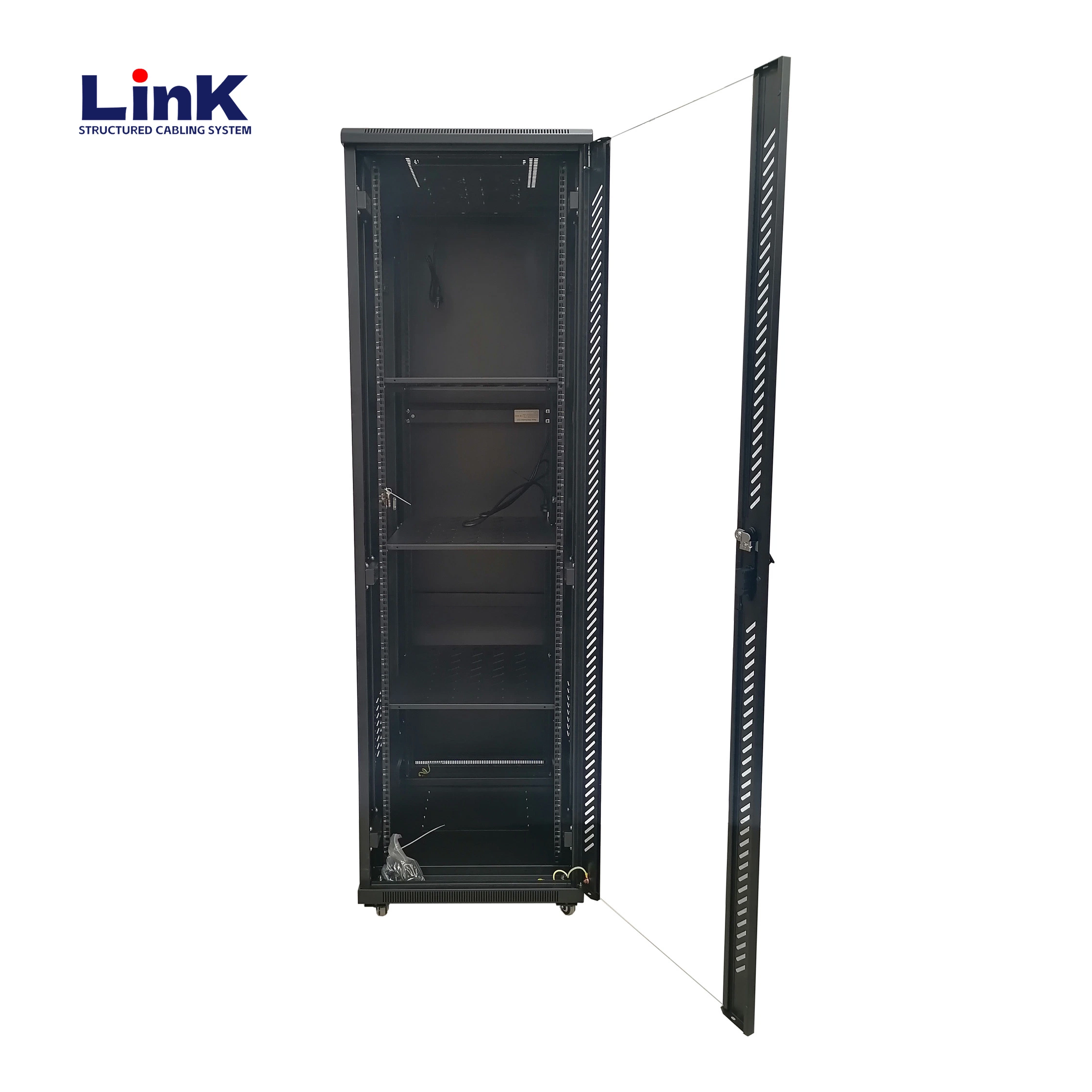 42u High quality/High cost performance  Server Rack Cabinet It Data Center Server Cabinet with Wheels