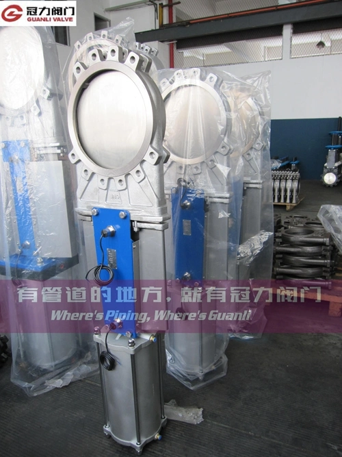 Stainless Steel Water Treatment Pneumatic Knife Gate Valve