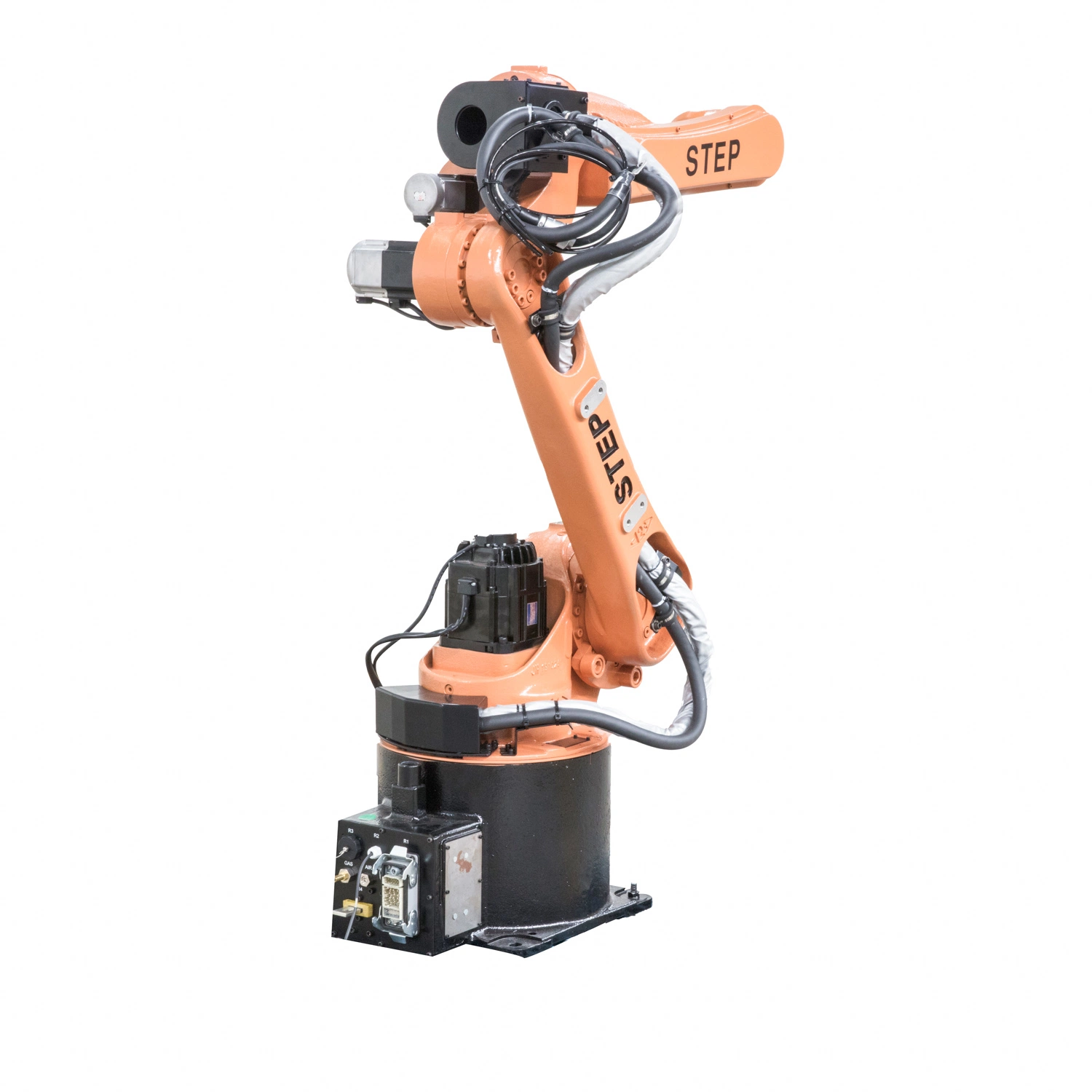 6kg 1400mm Robot de soldadura con cabina