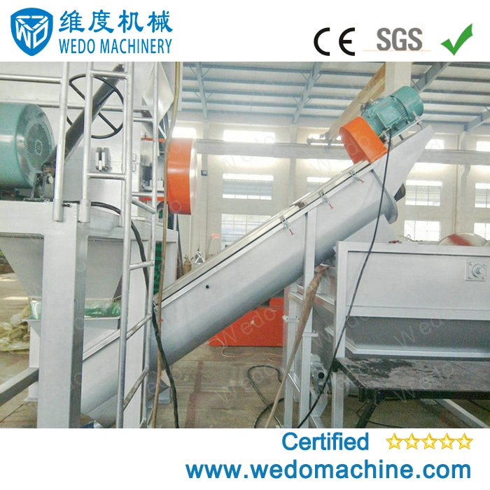 PE HDPE PP Plastic Bottle PS ABS PC Sheet Pipe Recycling Crushing Washing Line