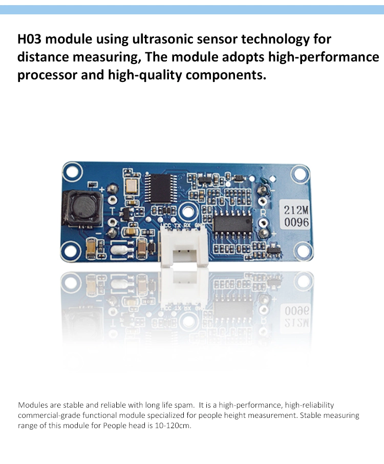 Dyp-H03 Ultrasonic Sensor for Human Height Weight Weighing Measurement Scale