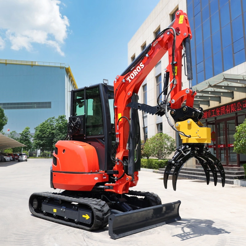 3,5 Ton Mini Bagger CE / EPA zum Verkauf kleine elektrische Mini Digger 1 Ton 1,8 Ton 2 Ton Guter Preis Billig China Großhandel verwendet kleine Digger Preise mit Kubota