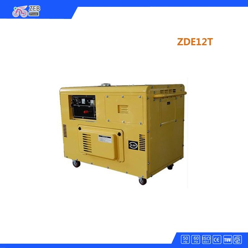 10kVA Small Portable Single Phase Silent Diesel Generator (ZDE12T)