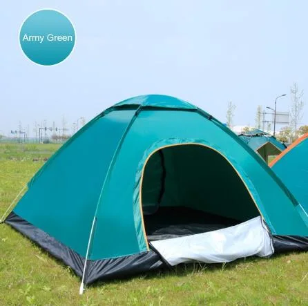 Imperméable tente d'ouverture automatique rapide de la plage de Randonnée Pêche ouvrir des frais de voyage tente de camping