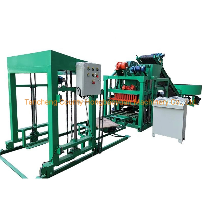 Building Material Machinery Concrete Construction Hollow Block Making Machine