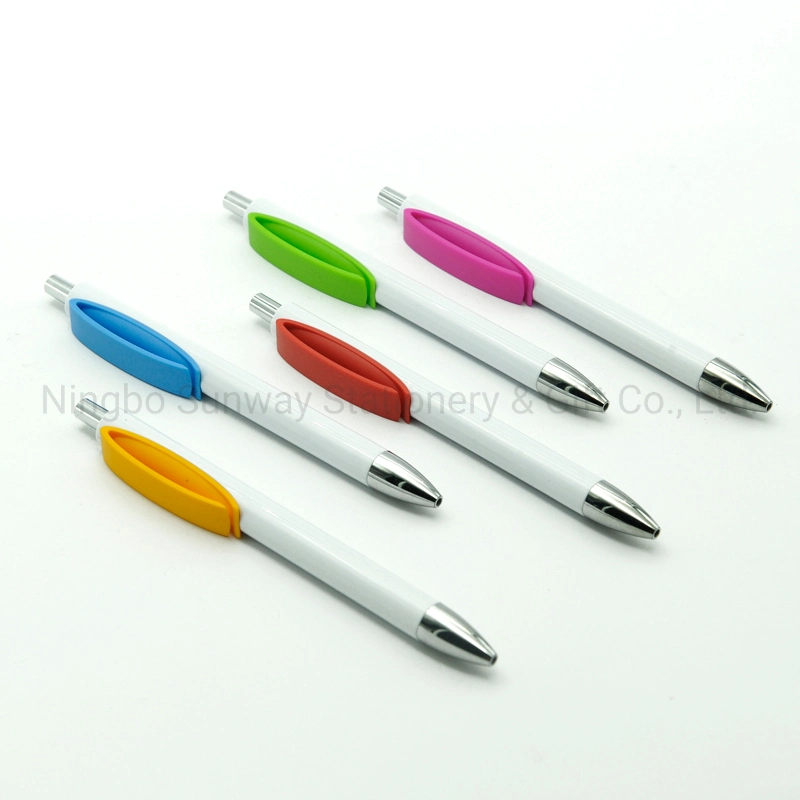 Promotion Plastic Customized Logo Printing Bulk Order Ballpoint Pen