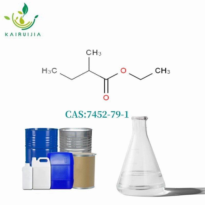 إيثيل 2 ميثيل بوترات/CAS 7452-79-1 مع أفضل سعر ومجاني نموذج