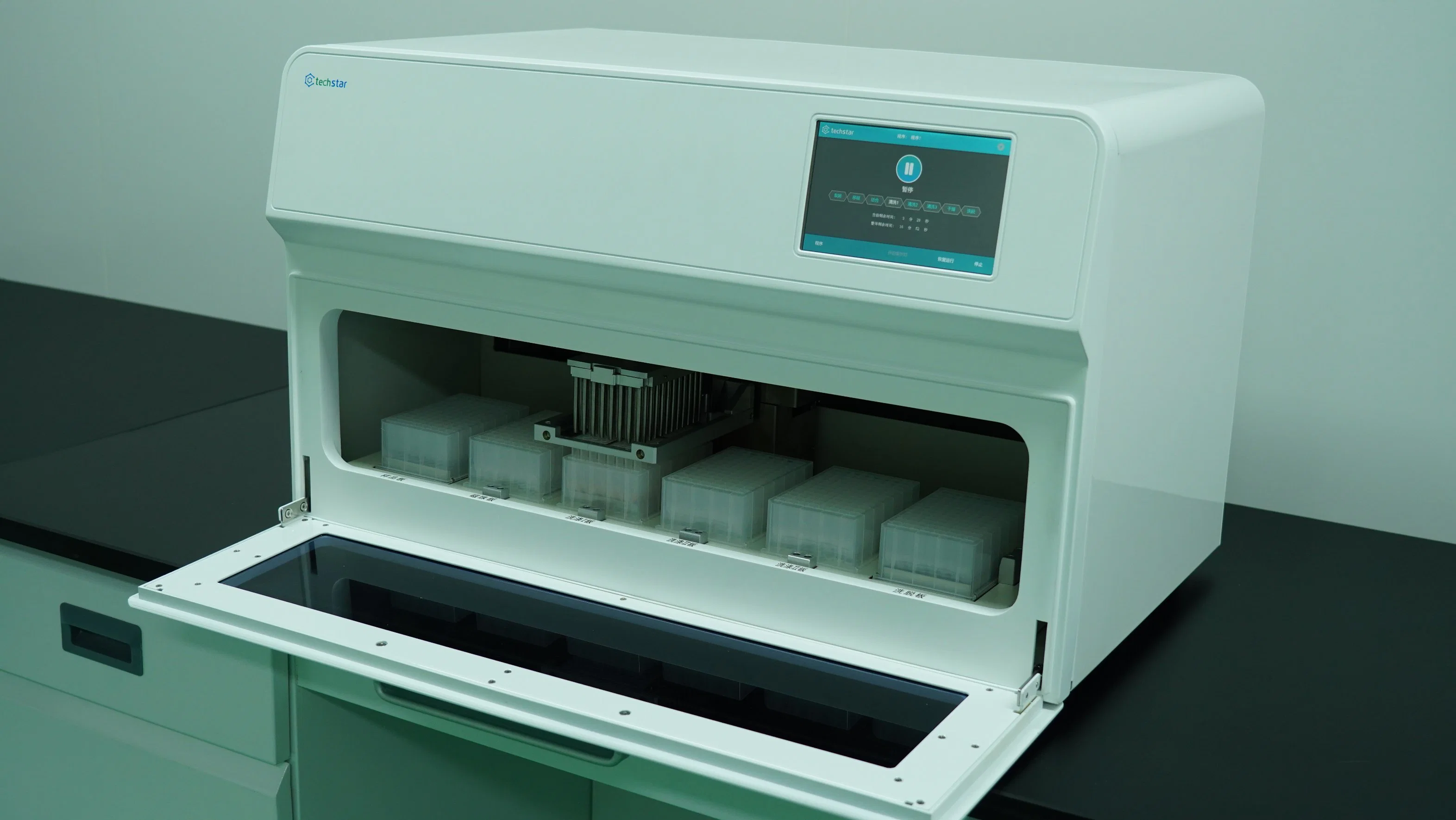 Techstar Automatic Touch Operation Nucleic Acid Extraction System DNA/Rna Nucleic Acid Extraction Instruments for PCR Laboratory