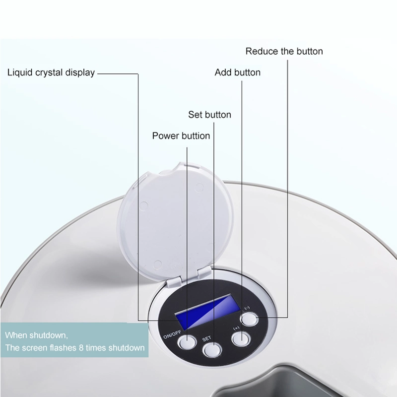 Electric Timing Automatic Smart Pet Feeder with Music Reminder