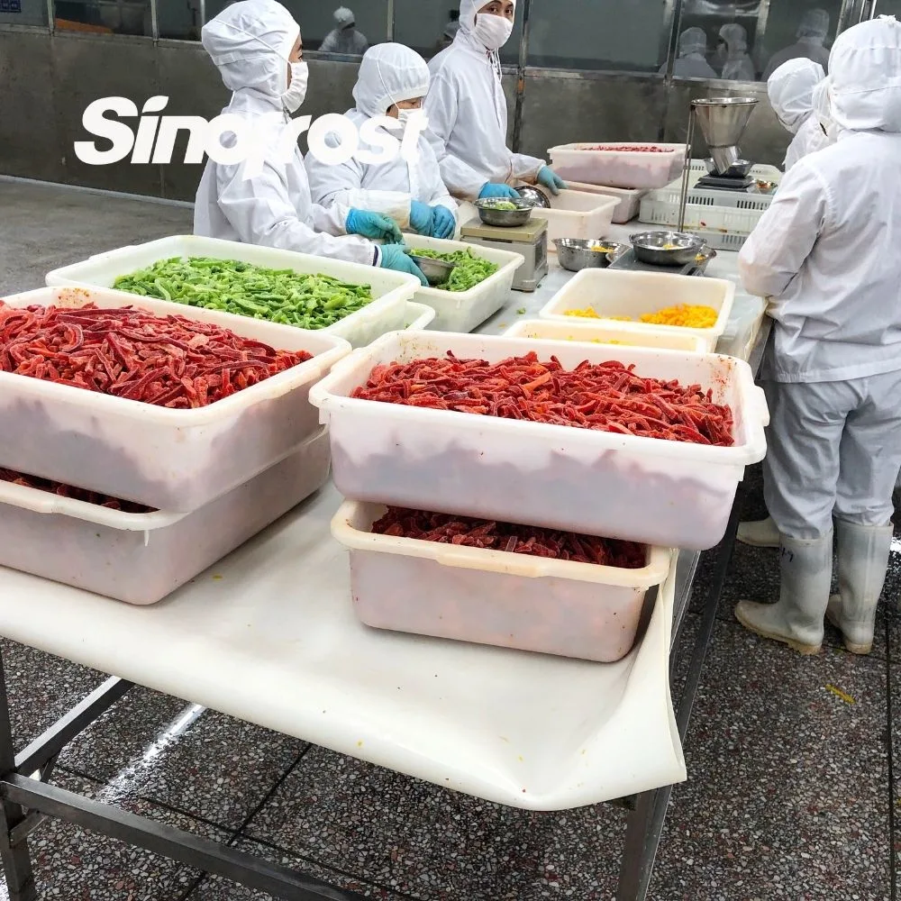 Brc/Halal Certified, Pesticide Residue Safe, New Crop, IQF Frozen Sweet Bell Pepper Strips Supplier China, Pepper Dices/Strips/Wholes, Green/Red/Yellow Pepper