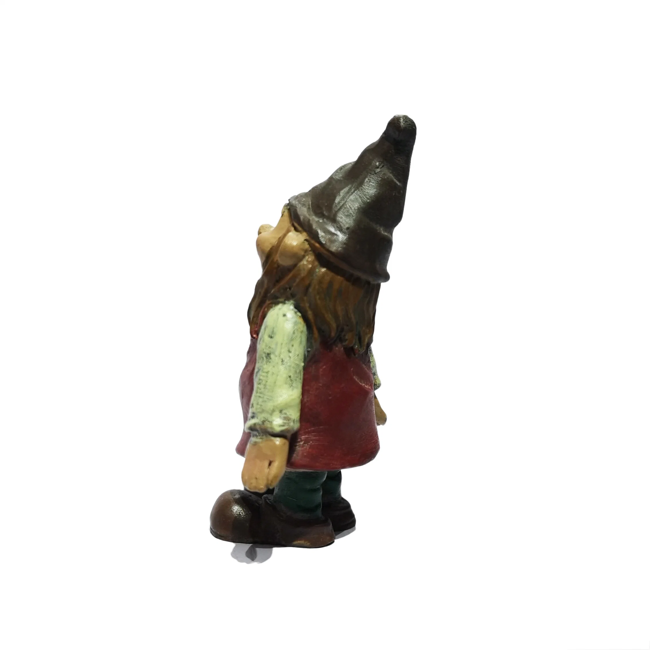 Decoração de jardim de esculturas Gnome Embarcações de resina Bonitinha o Gnome Figurine Estátua