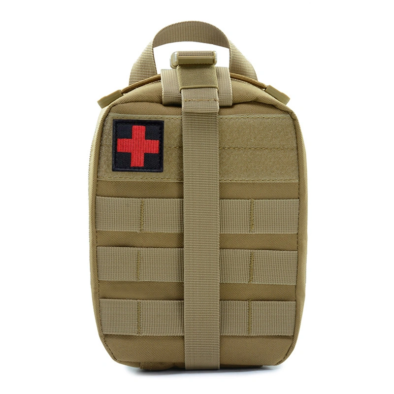 Resgate sobrevivência emergência Acampamento de bolso fora de estrada Exército Camouflage Exterior Kit de primeiros socorros táctico para equipamento médico