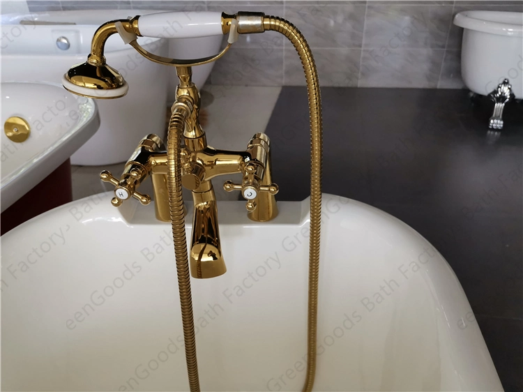 CE Cupc Approval Hotel Bathroom Showers Acrylic Clawfoot Bathtubs