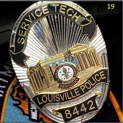 Custom Security Police Badges Expert Manufacturer of Customized Metal Logo الشارات النحاسية