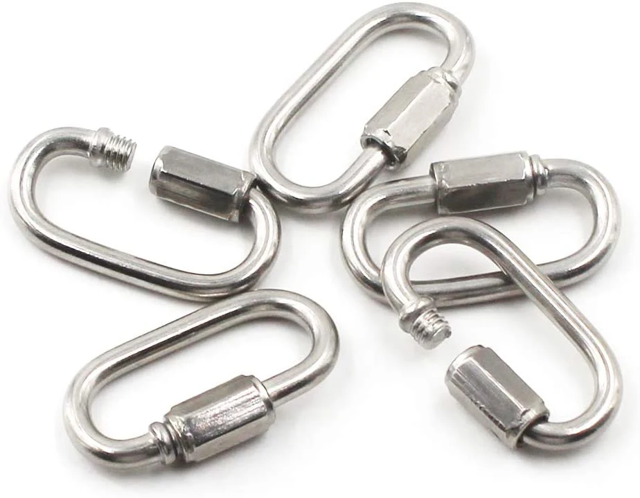 High quality/High cost performance  12mm 14mm 16mm Rigging Hardware Galvanized Oval Quick Link