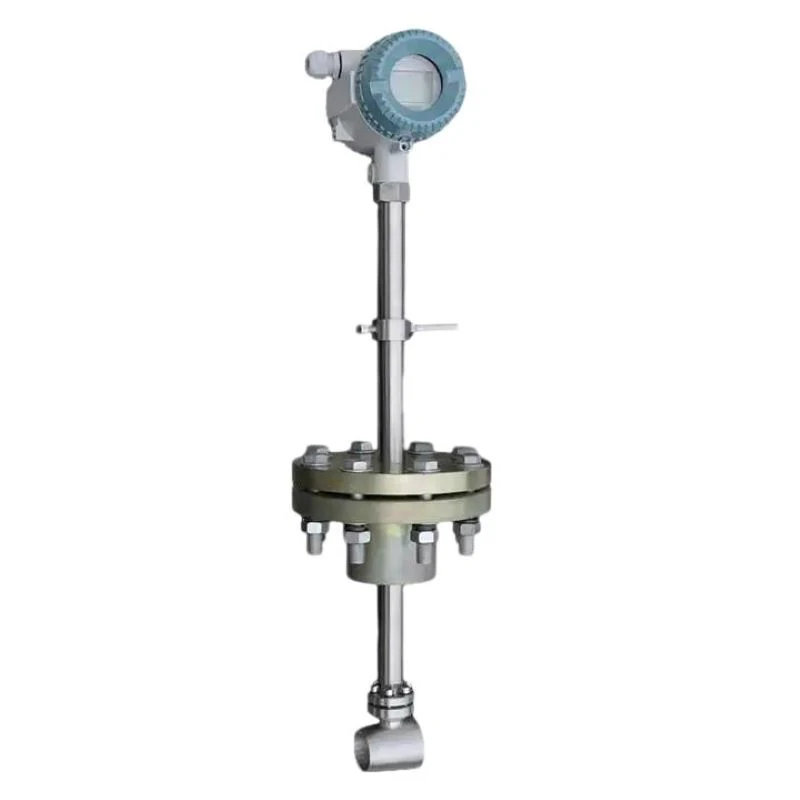 4-20mA RS485 Flowmeter de vapor Vortex transmissor de pressão para CO2 Gás de ar